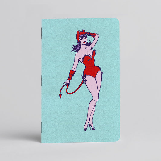 Pinup Devil Gal Notebook