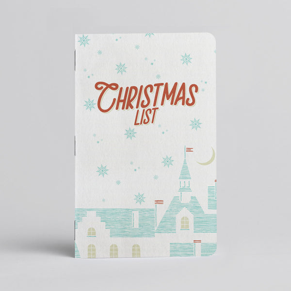 Christmas List Log Book - One 24-page pocket sized logbook