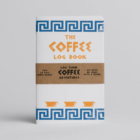 Coffee Log Book - Two 20-page books