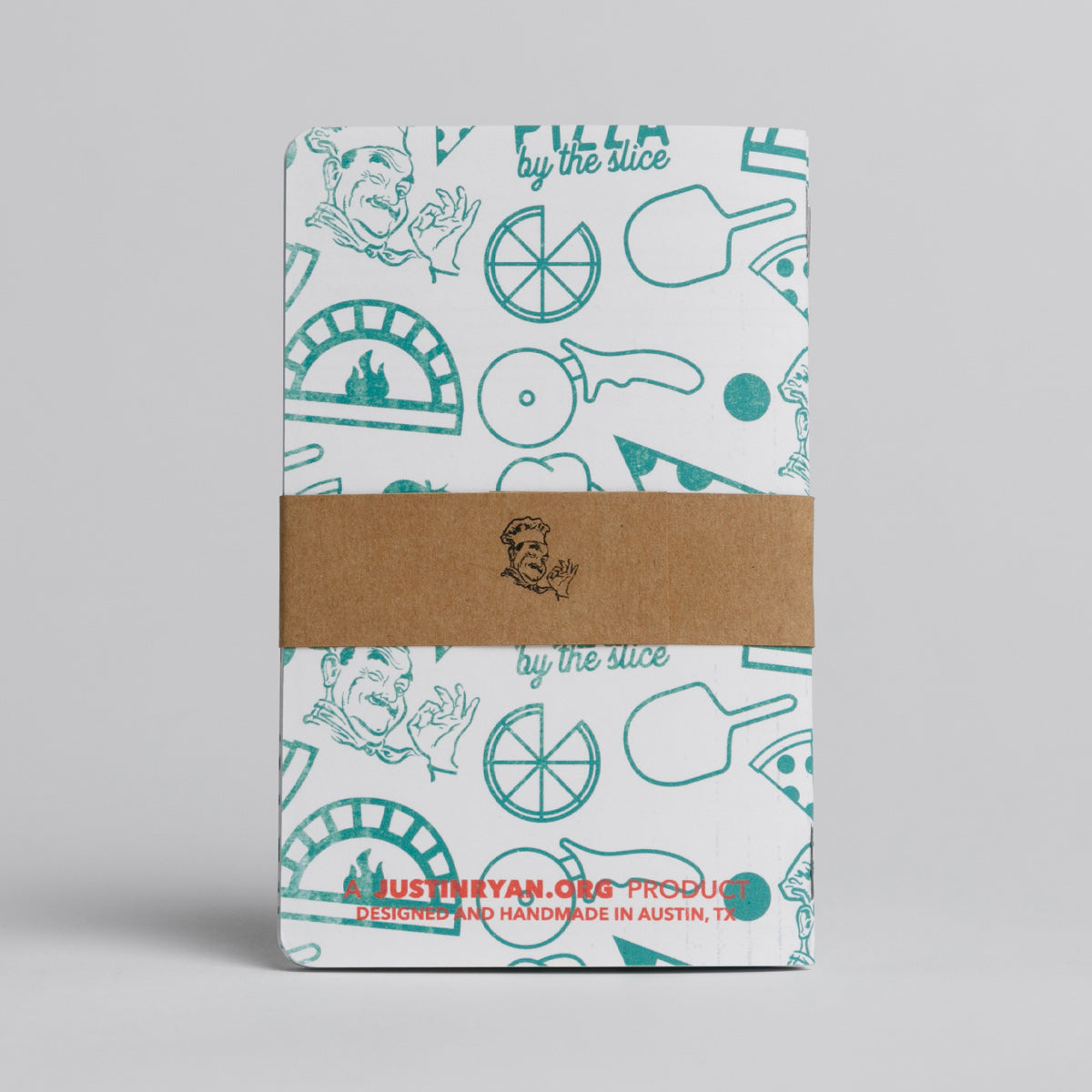 Pizza Log Book - Two 20-page books