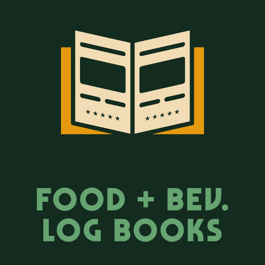 Food and Beverage Log Books