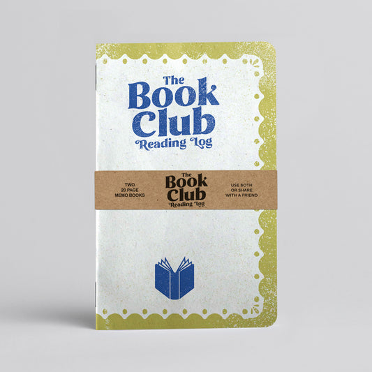 Book Club Log Book - pocket size and larger options available