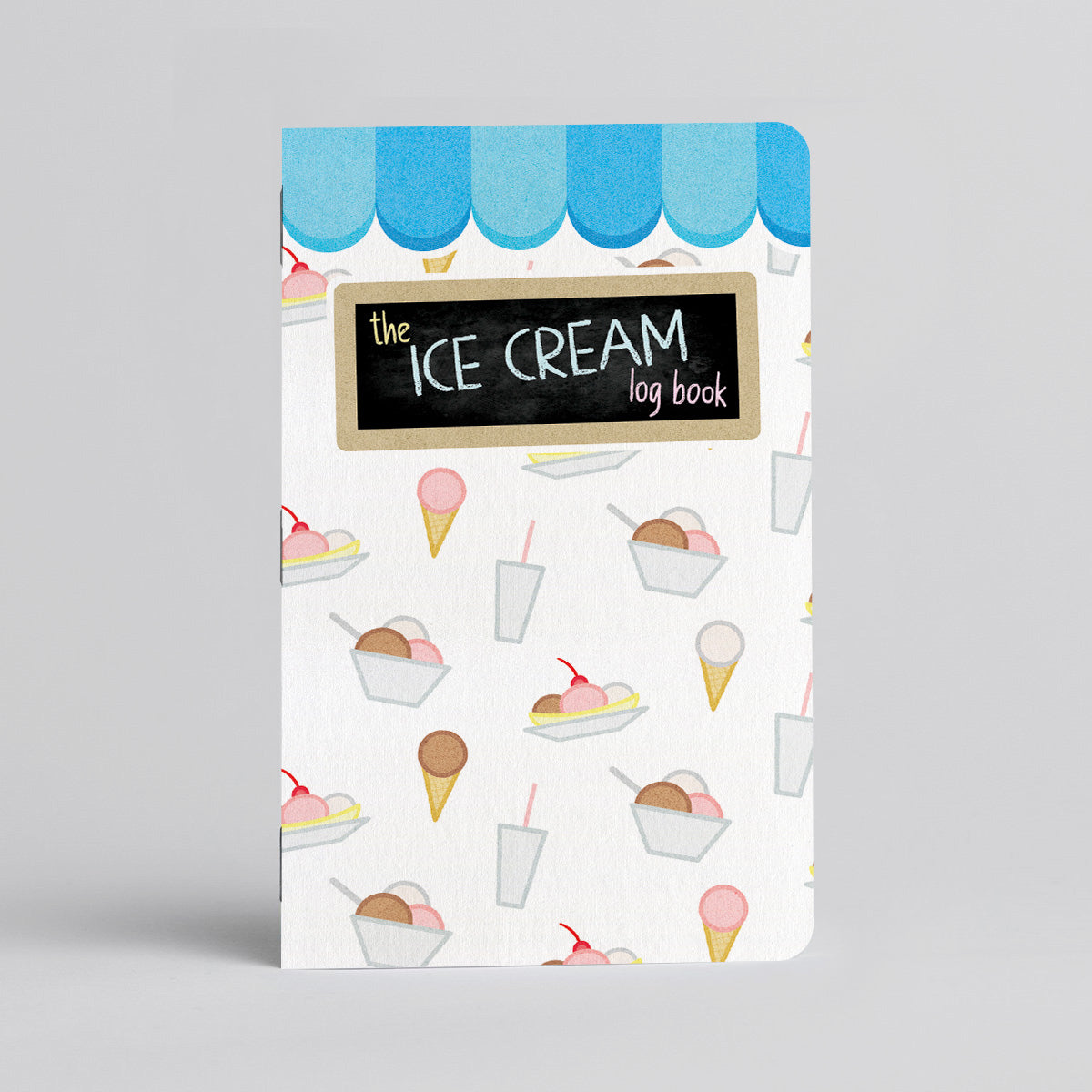 Ice Cream Logbook - Two - 20 page pocket sized memo books