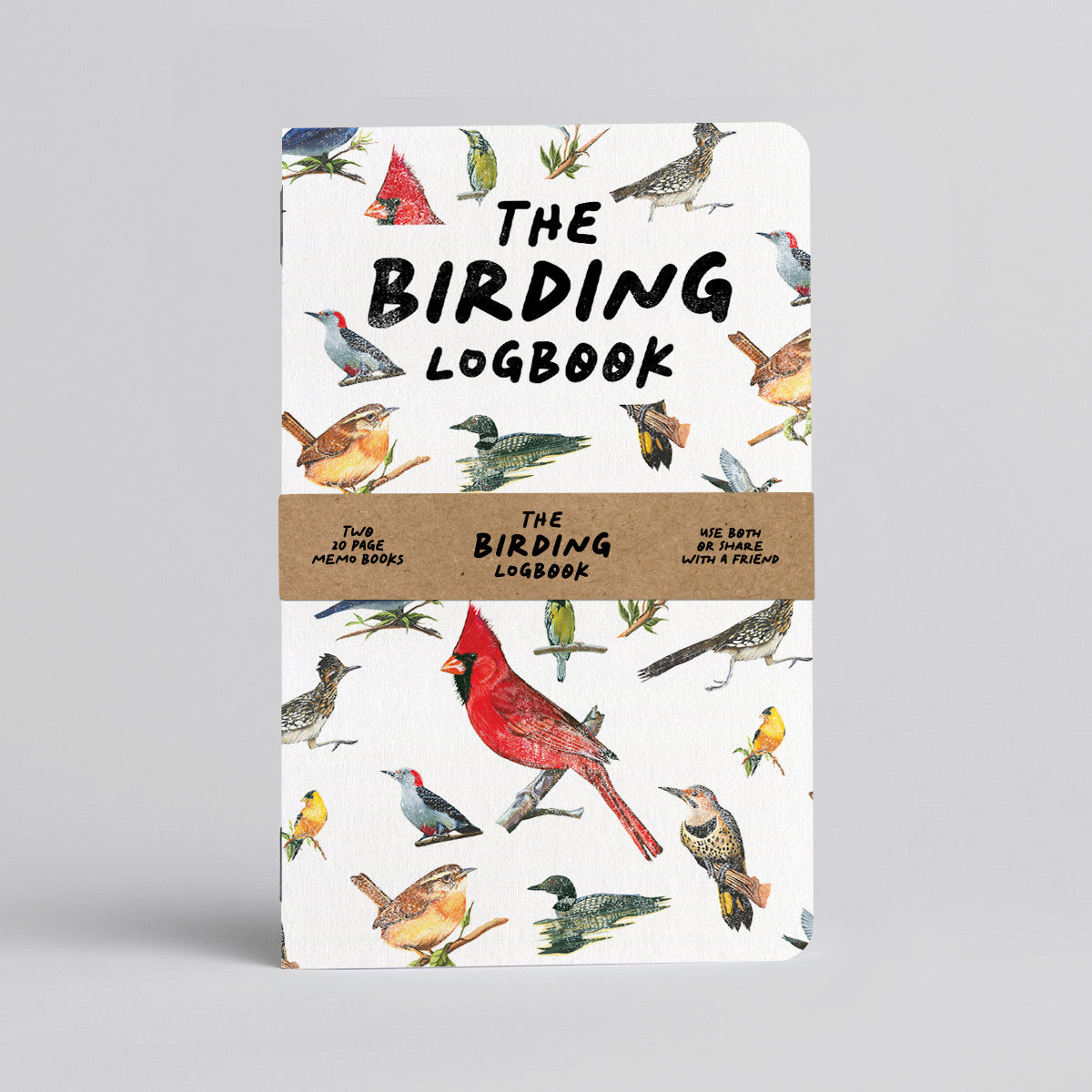 Birding Logbook - Two - 20 page pocket sized memo books