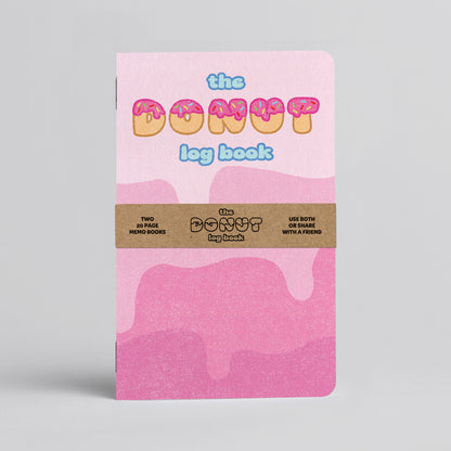 Donut Logbook - Two - 20 page pocket sized memo books