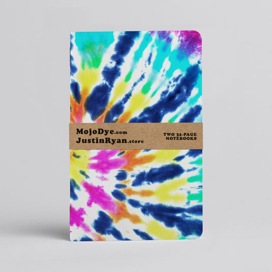 Tie Dye Classics - Two 32-page memo books