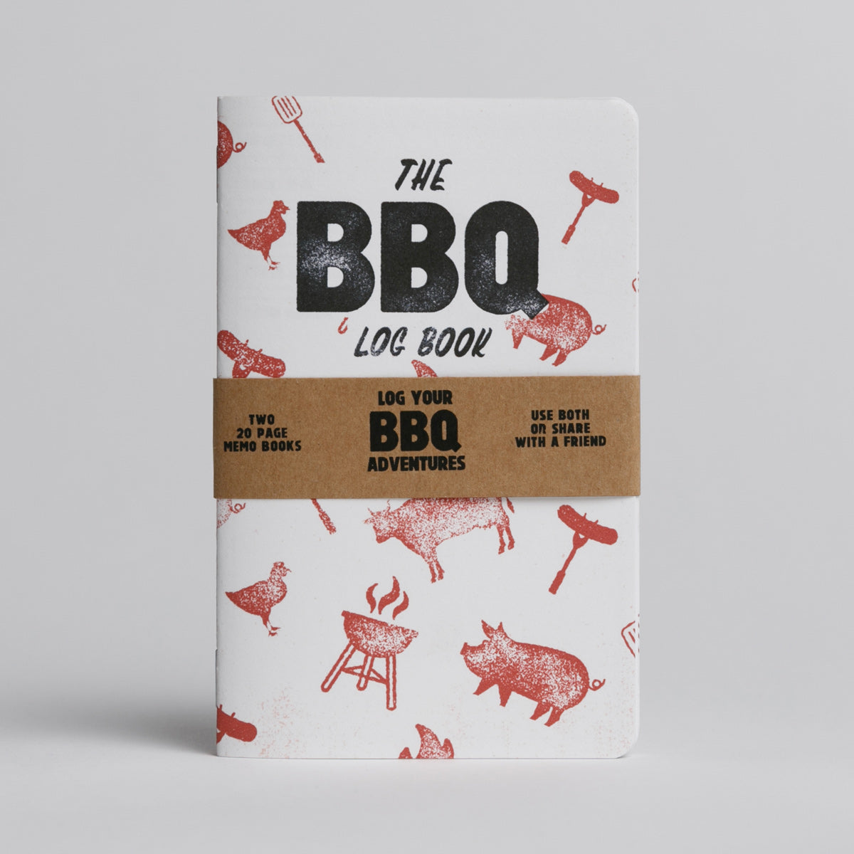 BBQ Log Book - Two 20-page books – Justin Ryan books