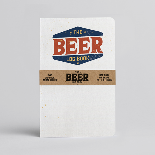 Beer Log Book - Two 20-page books