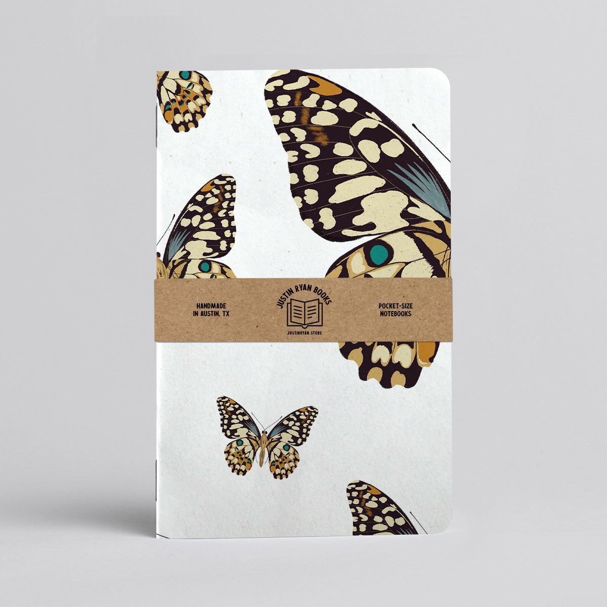 Butterfly - Two 32-page Pocket-sized Notebooks