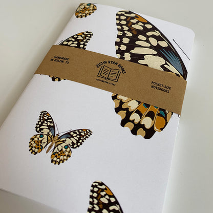 Butterfly - Two 32-page Pocket-sized Notebooks