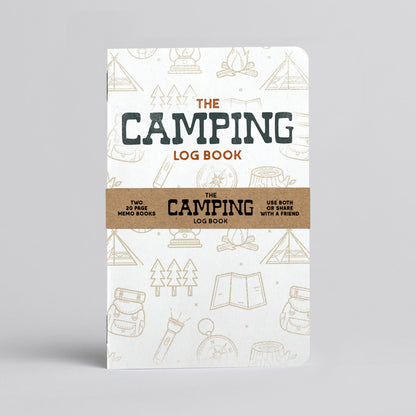 Camping Log Book - Two 20-page books