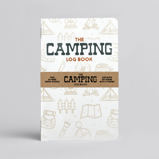 Camping Log Book - Two 20-page books