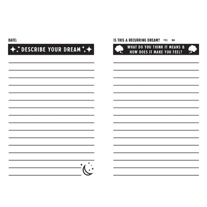 Dream Log Book - Two 20-page books