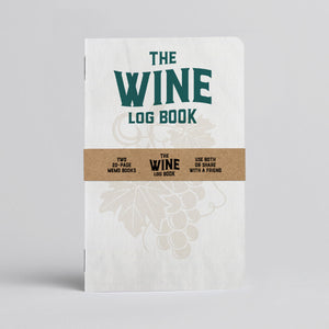 Wine Log Book - Two 20-page books